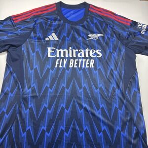 adidas Arsenal 25/26 Away Soccer Jersey Night Indigo JI9511 Men's 2XL
